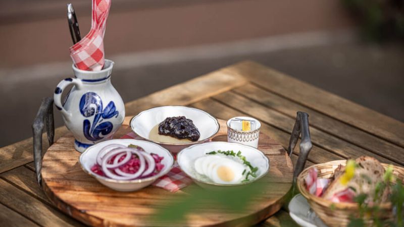 Verschiedene Hessen Tapas von Herberts Meisterstück